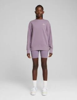 Puma Better Classics Relaxed Pure Cotton Sweatshirt -Marks and Spencer Shop better classics relaxed pure cotton sweatshirt 12