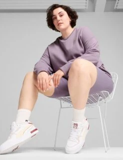 Puma Better Classics Relaxed Pure Cotton Sweatshirt -Marks and Spencer Shop better classics relaxed pure cotton sweatshirt 14