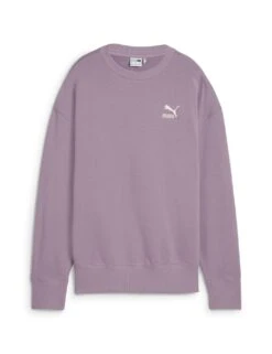 Puma Better Classics Relaxed Pure Cotton Sweatshirt -Marks and Spencer Shop better classics relaxed pure cotton sweatshirt 8