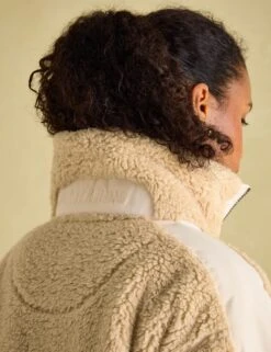 Joules Borg High Neck Jacket -Marks and Spencer Shop borg high neck jacket 6