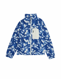 Borg Printed Funnel Neck Zip Up Fleece Jacket 21 Borg Printed Funnel Neck Zip Up Fleece Jacket -Marks and Spencer Shop borg printed funnel neck zip up fleece jacket