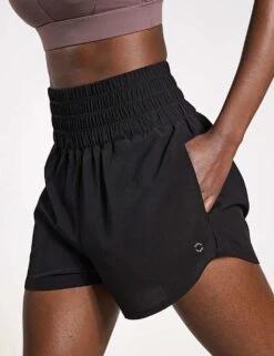 Bronte Woven High Waisted Running Shorts -Marks and Spencer Shop bronte woven high waisted running shorts 11