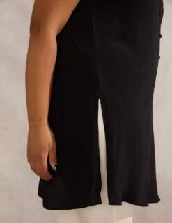 V-Neck Button Front Sleeveless Tunic 18 V-Neck Button Front Sleeveless Tunic -Marks and Spencer Shop button split front tunic 1