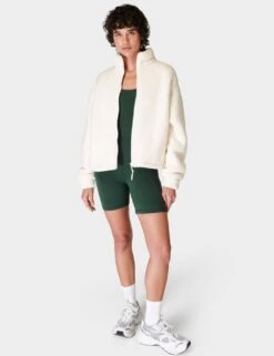 Sweaty Betty Canyon Funnel Neck Zip Fleece Jacket -Marks and Spencer Shop canyon funnel neck zip fleece jacket 7