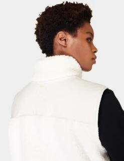 Sweaty Betty Canyon Zip Up Funnel Neck Fleece Gilet -Marks and Spencer Shop canyon zip up funnel neck fleece gilet 11