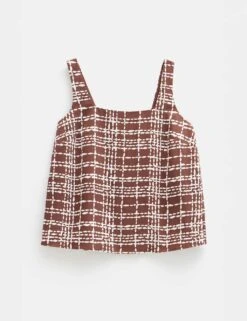 Checked Tank Top -Marks and Spencer Shop checked tank top 5