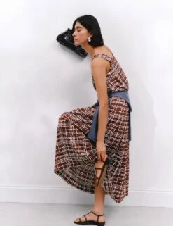 Checked Tank Top -Marks and Spencer Shop checked tank top 7