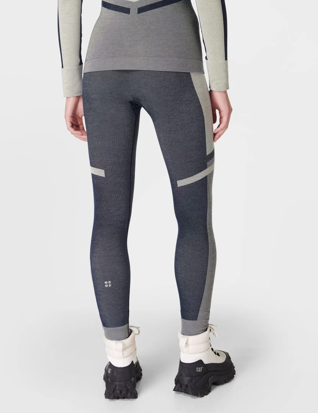 Sweaty Betty Chevron High Waisted Leggings 11 Sweaty Betty Chevron High Waisted Leggings - Image 9