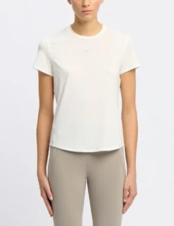 Reebok Chill Athletic Crew Neck Open Back T-Shirt -Marks and Spencer Shop chill athletic crew neck open back t shirt 4