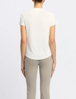 Reebok Chill Athletic Crew Neck Open Back T-Shirt -Marks and Spencer Shop chill athletic crew neck open back t shirt 6