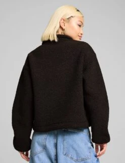 Puma Classics Winterized Fleece Half Zip Sweatshirt -Marks and Spencer Shop classics winterized fleece half zip sweatshirt 14