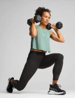 Puma Cloudspun Crew Neck Crop Top -Marks and Spencer Shop cloudspun crew neck crop top 11