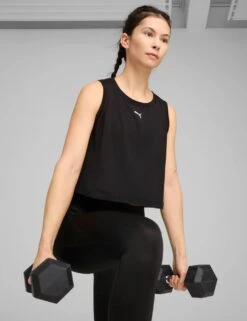 Puma Cloudspun Crew Neck Crop Top -Marks and Spencer Shop cloudspun crew neck crop top 12