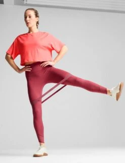 Puma Cloudspun Mesh Crew Neck Crop T-Shirt 16 Puma Cloudspun Mesh Crew Neck Crop T-Shirt -Marks and Spencer Shop cloudspun mesh crew neck crop t shirt 6