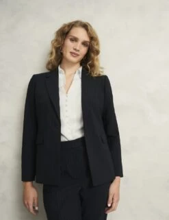 Collared Button Detail Blouson Sleeve Blouse 26 Collared Button Detail Blouson Sleeve Blouse -Marks and Spencer Shop collared button detail blouson sleeve blouse 8