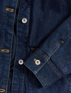 Collared Relaxed Denim Jacket -Marks and Spencer Shop collared relaxed denim jacket 9