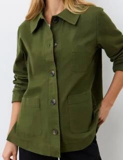 Collared Shacket -Marks and Spencer Shop collared shacket 8