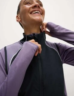 Colour Block Cropped Gilet -Marks and Spencer Shop colour block cropped gilet 13