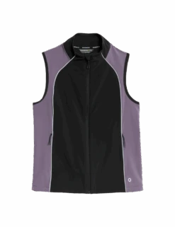 Colour Block Cropped Gilet -Marks and Spencer Shop colour block cropped gilet