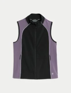 Colour Block Cropped Gilet -Marks and Spencer Shop colour block cropped gilet 7