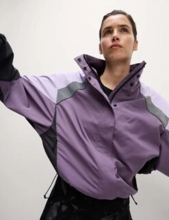 Colour Block Stormwear™ Relaxed Sports Jacket -Marks and Spencer Shop colour block stormwear relaxed sports jacket 13