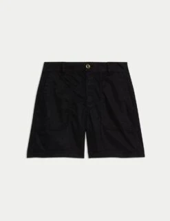 Cotton Blend Cargo Shorts -Marks and Spencer Shop cotton blend cargo shorts 14