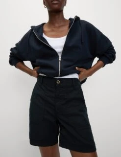 Cotton Blend Cargo Shorts -Marks and Spencer Shop cotton blend cargo shorts 15