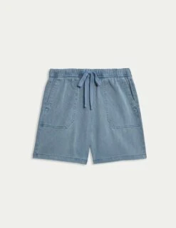 Cotton Blend Garment Dye Shorts -Marks and Spencer Shop cotton blend garment dye shorts 5