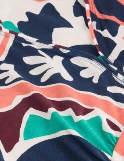 WHITE STUFF Cotton Blend Jersey V-Neck Midi Tea Dress -Marks and Spencer Shop cotton blend jersey v neck midi tea dress 14