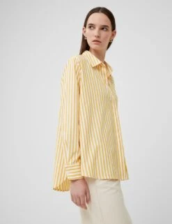 French Connection Cotton Blend Striped Relaxed Popover Blouse 15 French Connection Cotton Blend Striped Relaxed Popover Blouse -Marks and Spencer Shop cotton blend striped relaxed popover blouse 5