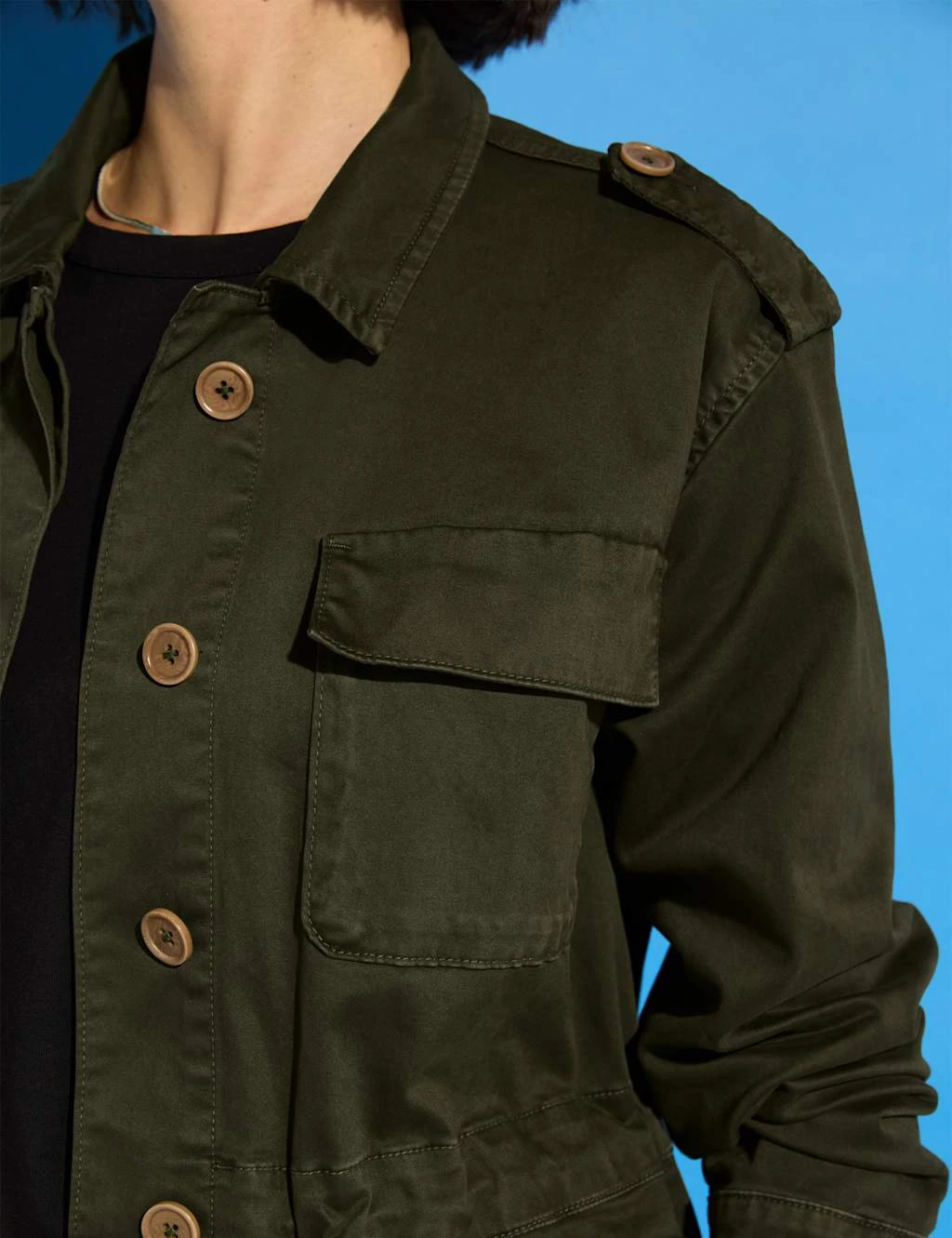 Cotton Rich Collared Cargo Jacket 13 Cotton Rich Collared Cargo Jacket - Image 11