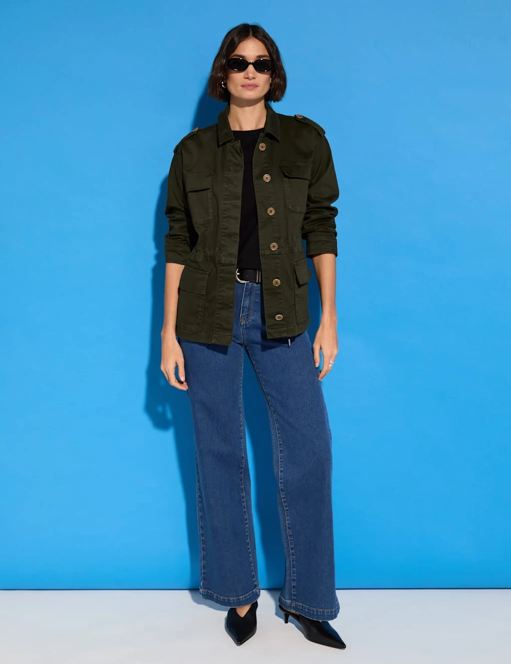 Cotton Rich Collared Cargo Jacket 14 Cotton Rich Collared Cargo Jacket - Image 12