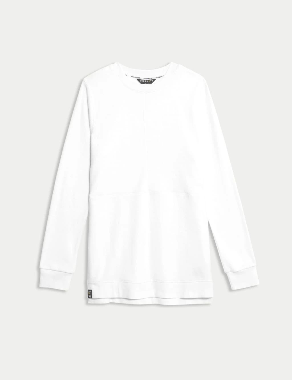 Cotton Rich Brushed Longline Sweatshirt 8 Cotton Rich Brushed Longline Sweatshirt - Image 6