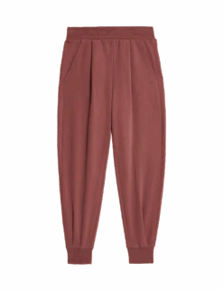 Cotton Rich Cuffed Relaxed Joggers -Marks and Spencer Shop cotton rich cuffed relaxed joggers