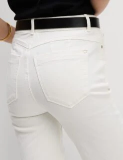 Cotton Rich High Waisted Magic Denim Shorts 18 Cotton Rich High Waisted Magic Denim Shorts -Marks and Spencer Shop cotton rich high waisted denim shorts 2