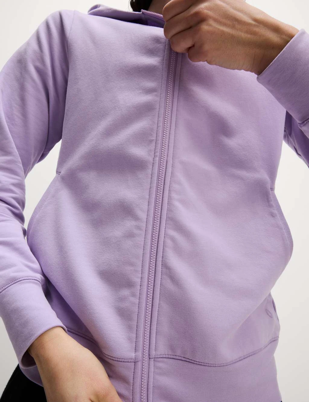 Cotton Rich Relaxed Zip Up Hoodie 16 Cotton Rich Relaxed Zip Up Hoodie - Image 14