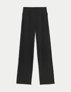 Cotton Rich Side Stripe Straight Leg Joggers 37 Cotton Rich Side Stripe Straight Leg Joggers -Marks and Spencer Shop cotton rich side stripe straight leg joggers 14