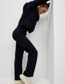 Cotton Rich Side Stripe Straight Leg Joggers 30 Cotton Rich Side Stripe Straight Leg Joggers -Marks and Spencer Shop cotton rich side stripe straight leg joggers 8