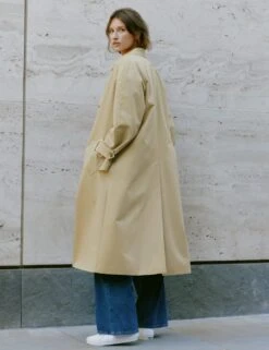 Cotton Rich Single Breasted Trench Coat -Marks and Spencer Shop cotton rich single breasted trench coat 7