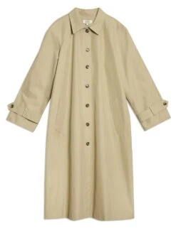 Cotton Rich Single Breasted Trench Coat -Marks and Spencer Shop cotton rich single breasted trench coat 9