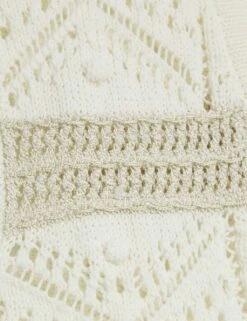 Cotton Rich Slim Textured Cropped Waistcoat -Marks and Spencer Shop cotton rich slim textured cropped waistcoat 15