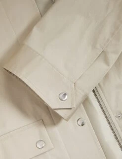 Cotton Rich Stormwear™ Longline Mac -Marks and Spencer Shop cotton rich stormwear longline mac 8