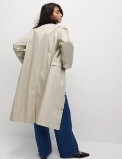 Cotton Rich Stormwear™ Longline Mac -Marks and Spencer Shop cotton rich stormwear longline mac 9