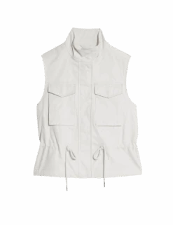 Cotton Rich Utility Gilet -Marks and Spencer Shop cotton rich utility gilet 1