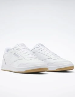 Reebok Court Advance Leather Lace Up Trainers -Marks and Spencer Shop court advance leather lace up trainers 10