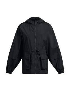 Under Armour Crinkle Woven Zip Up Hooded Sports Jacket -Marks and Spencer Shop crinkle woven zip up hooded sports jacket 6