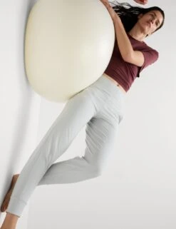 Go Balance Cuffed Yoga Jogger -Marks and Spencer Shop cuffed tapered joggers 6