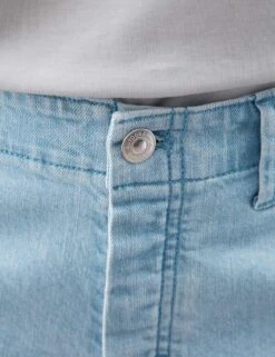 Denim High Waisted Knee Length Bermuda Shorts -Marks and Spencer Shop denim high waisted knee length bermuda shorts 9