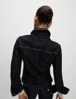 Denim Waisted Jacket -Marks and Spencer Shop denim waisted jacket 11