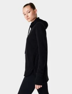 Sweaty Betty Escape Cotton Blend Fleece Relaxed Hoodie -Marks and Spencer Shop escape cotton blend fleece relaxed hoodie 12